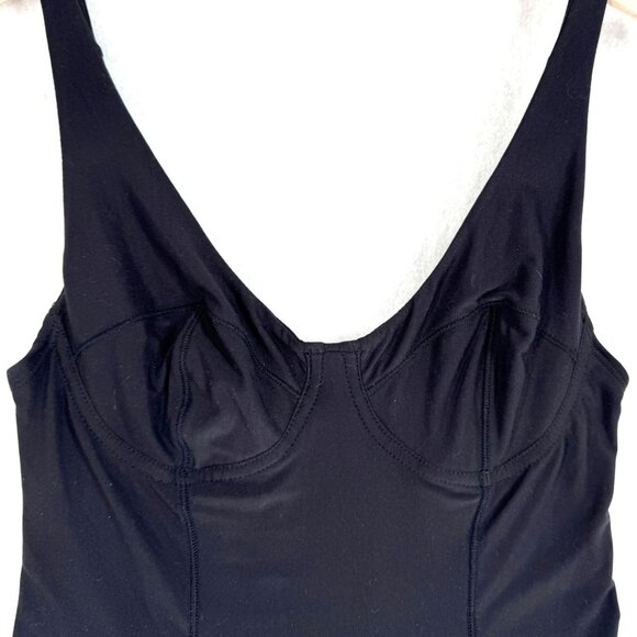 We Are HAH Eyes On Top‎ Black Bodysuit M Free People Underwire Adjustable Straps - Picture 2 of 14